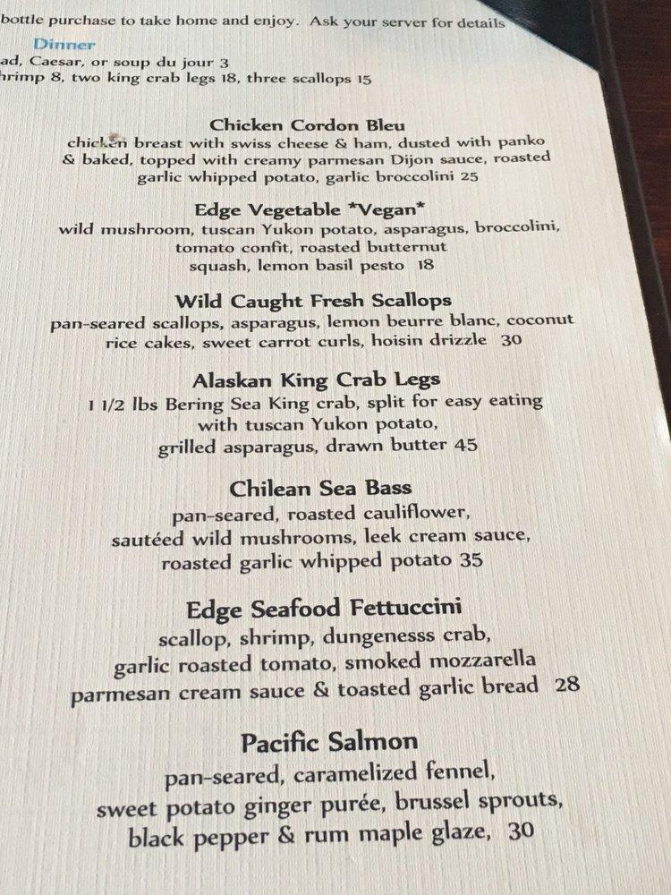 Menu At River S Edge Restaurant Grants Pass   R19f Menu Rivers Edge Restaurant 2022 10 3 