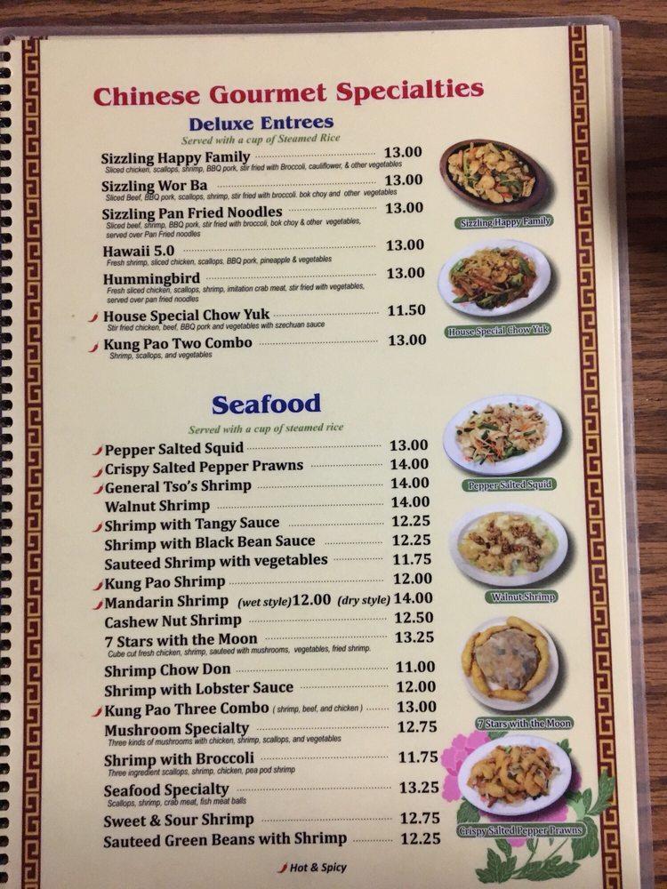 Menu at Happy Family Restaurant, Battle Ground