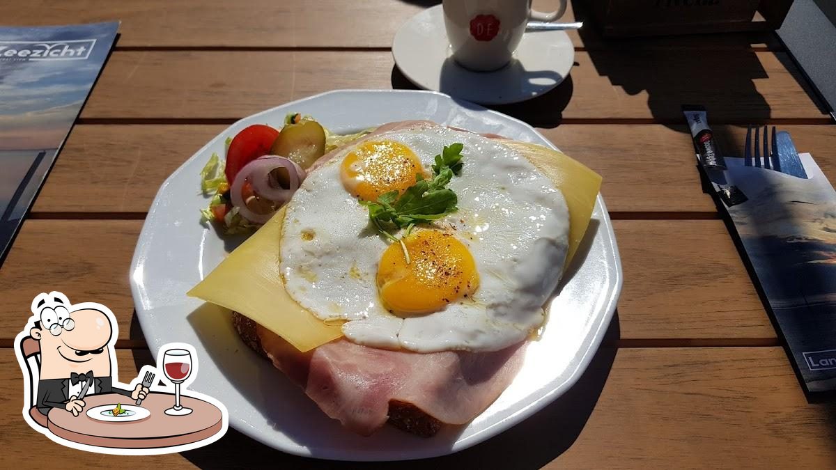 Café Restaurant Land en Zeezicht, Holwerd Restaurantspeisekarten und