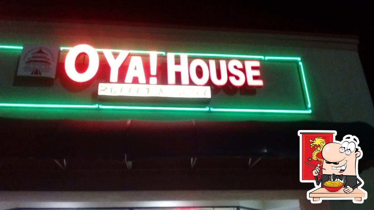 Oya House Buffet And Hibachi Grill in Union City Restaurant menu and