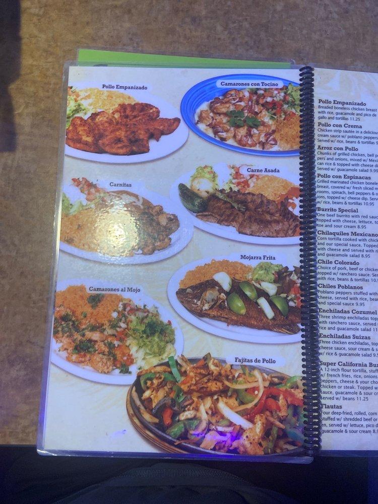 Menu at Sabor Latino Bar and Grill, Richburg