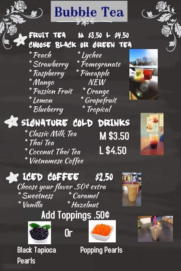 Menu at JoJo Asian Cafe, Cassadaga