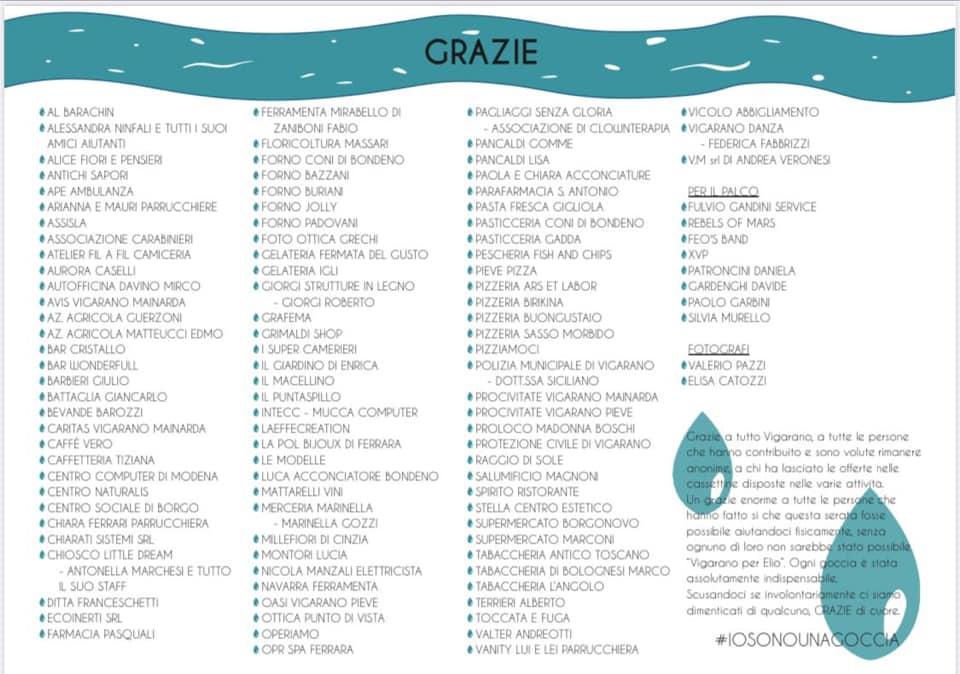 Menu di Chiosco Little Dream 