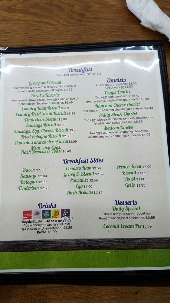 Menu at Marcella's Farm to Fork restaurant, Mount Vernon, 216 Cedar