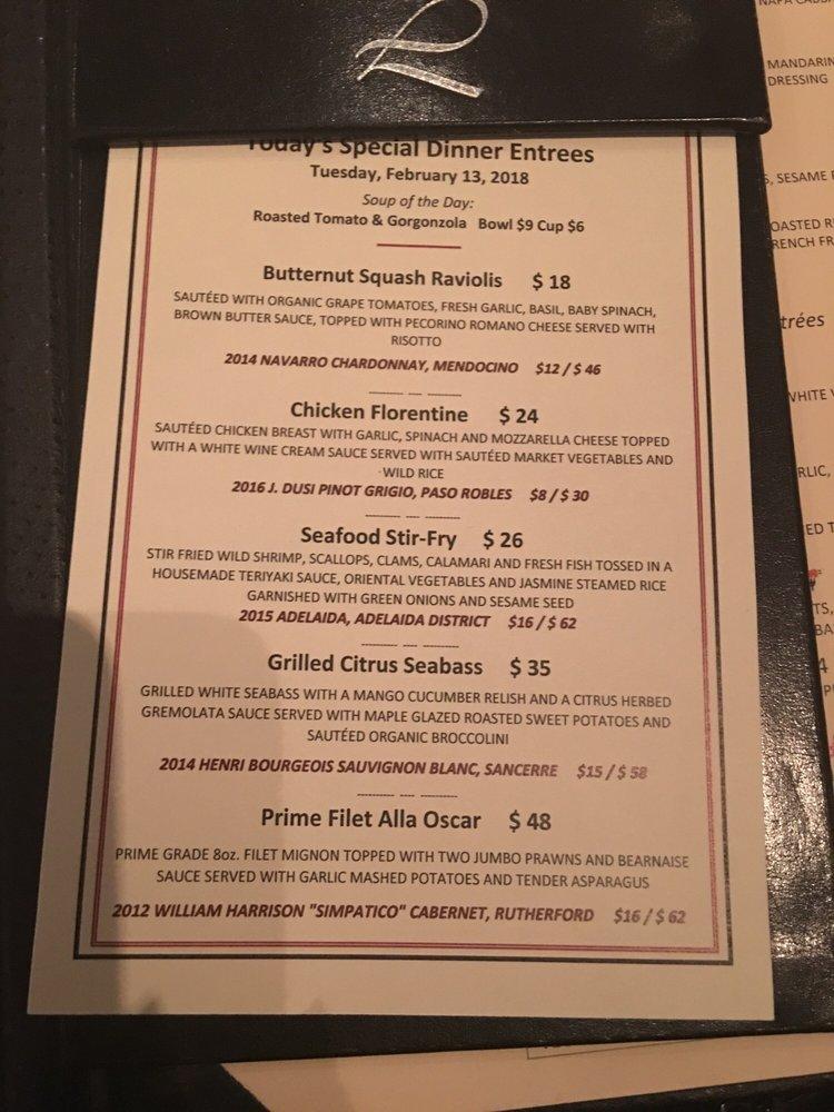 Menu at Ladera Grill pub & bar, Hill