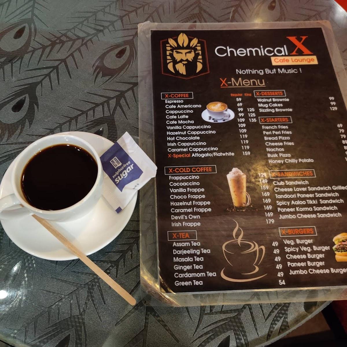 Menu at ChemicalX Cafe Lounge, Sonipat