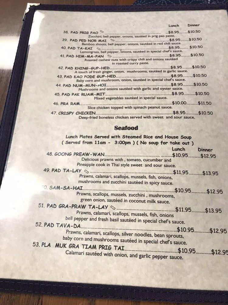 Menu At Thai Spice Restaurant Pinole   R1ab Thai Spice Menu 2022 10 18 