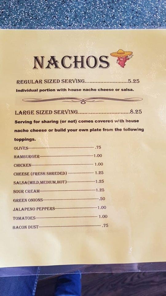 Menu at Halkirk Hotel, Bar & Restaurant, Halkirk, 102 Main St