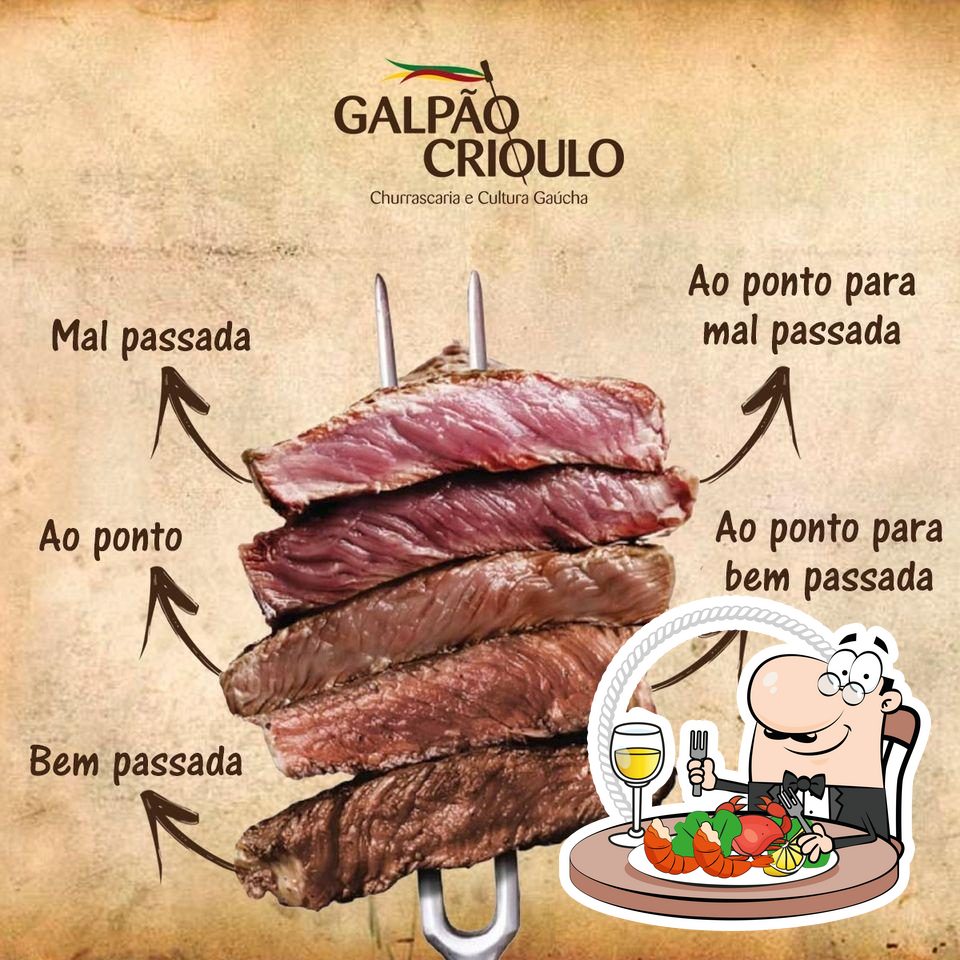 Churrascaria Galpão Crioulo, Porto Alegre, R. Otávio Francisco Caruso ...