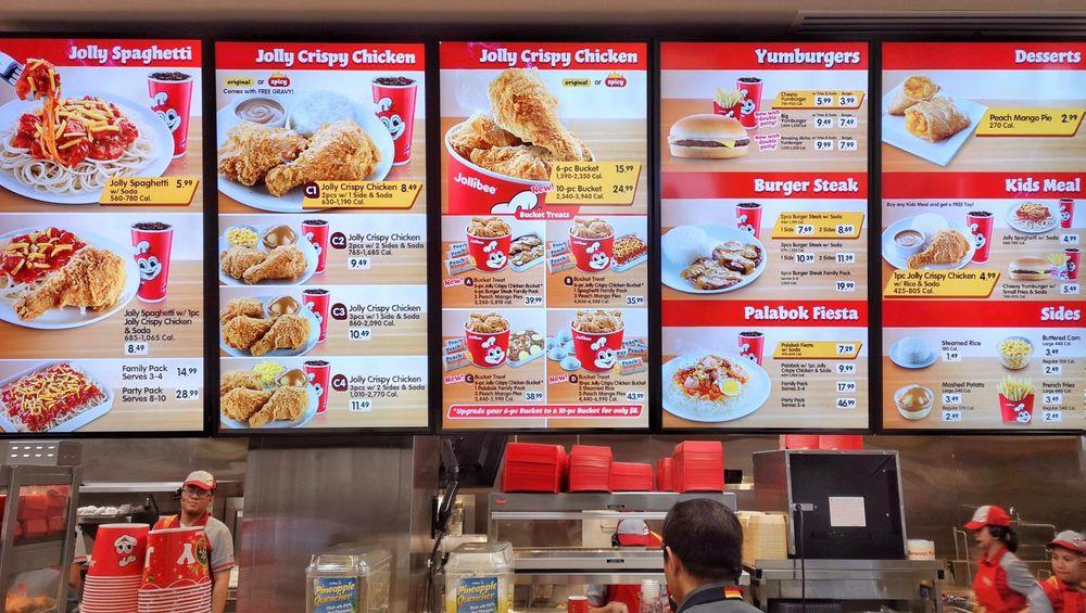 Jollibee Menu 39ers