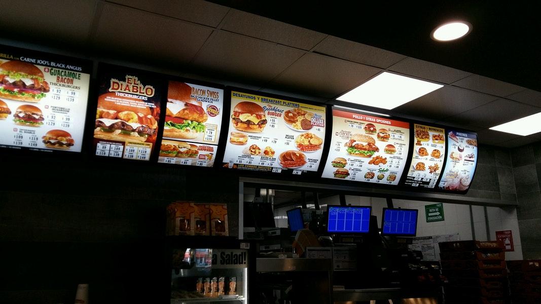 Menu at CARL''S JR. restaurant, Ciudad Victoria