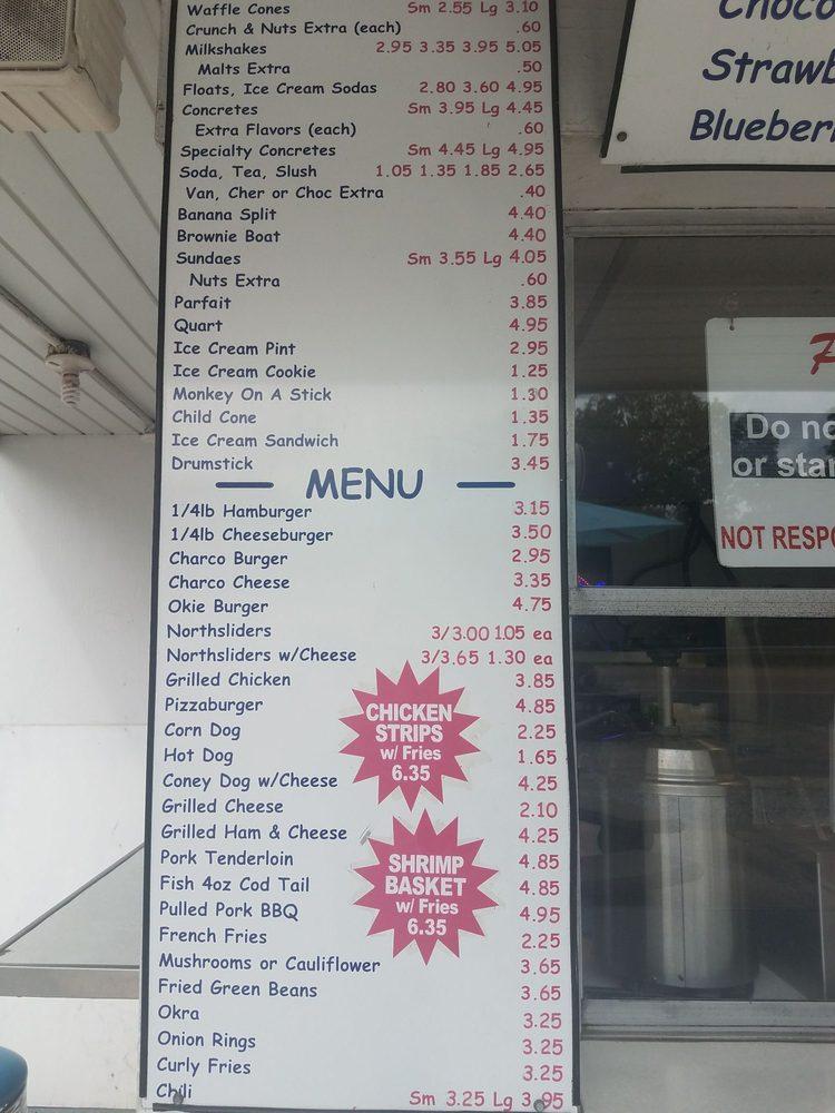 Menu at Northside Dairy Haven restaurant, Edwardsville