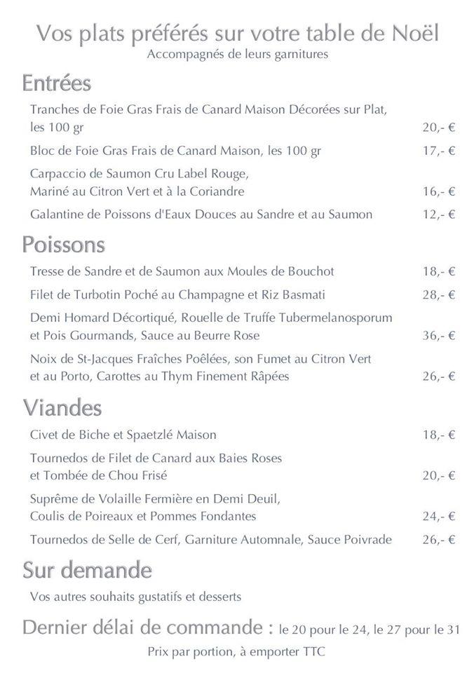 Menu at Restaurant Le Parc, Illzach