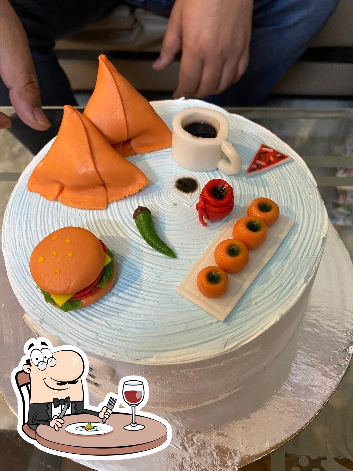 Food Theme Cake