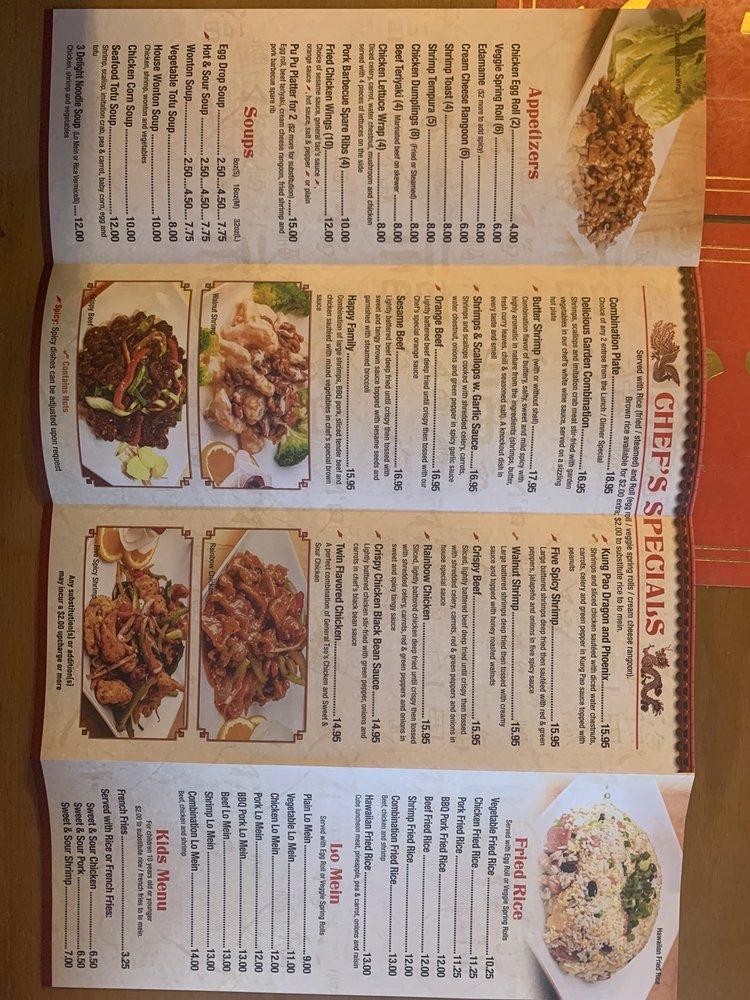 Menu at Delicious Garden (San Antonio) restaurant, San Antonio, N Loop