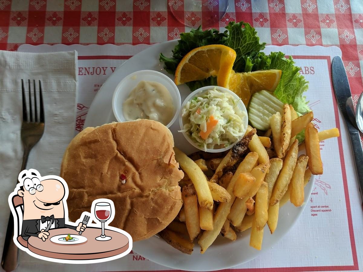 Menu of The Crab Claw, Saint Michaels seafood restaurant reviews and