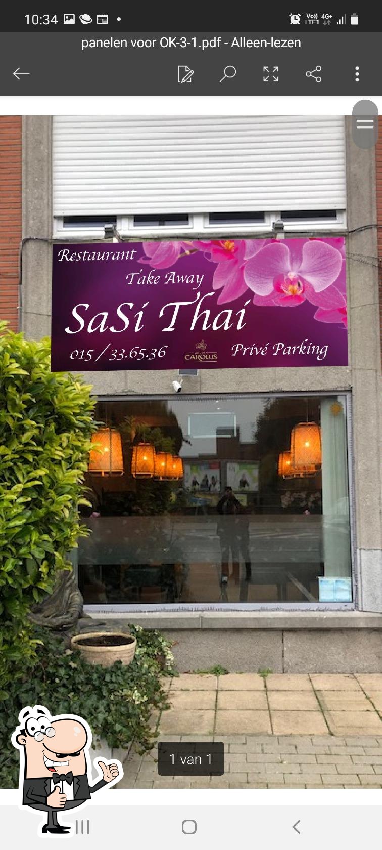 Sasi Thai, Thai Food & Lounge Bar, Mechelen - Restaurant menu and reviews