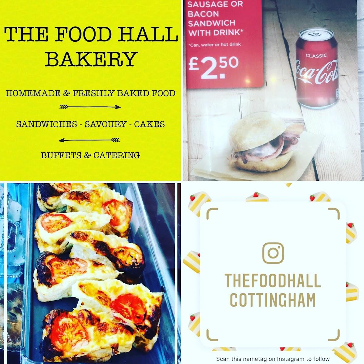 Menu at The Food Hall Bakery Cottingham Limited, Cottingham