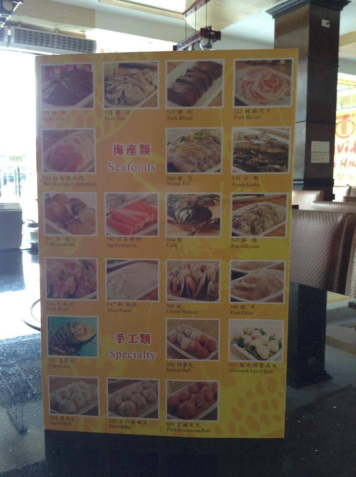 Menu at David's Tea House Angeles Branch restaurant, Mabalacat