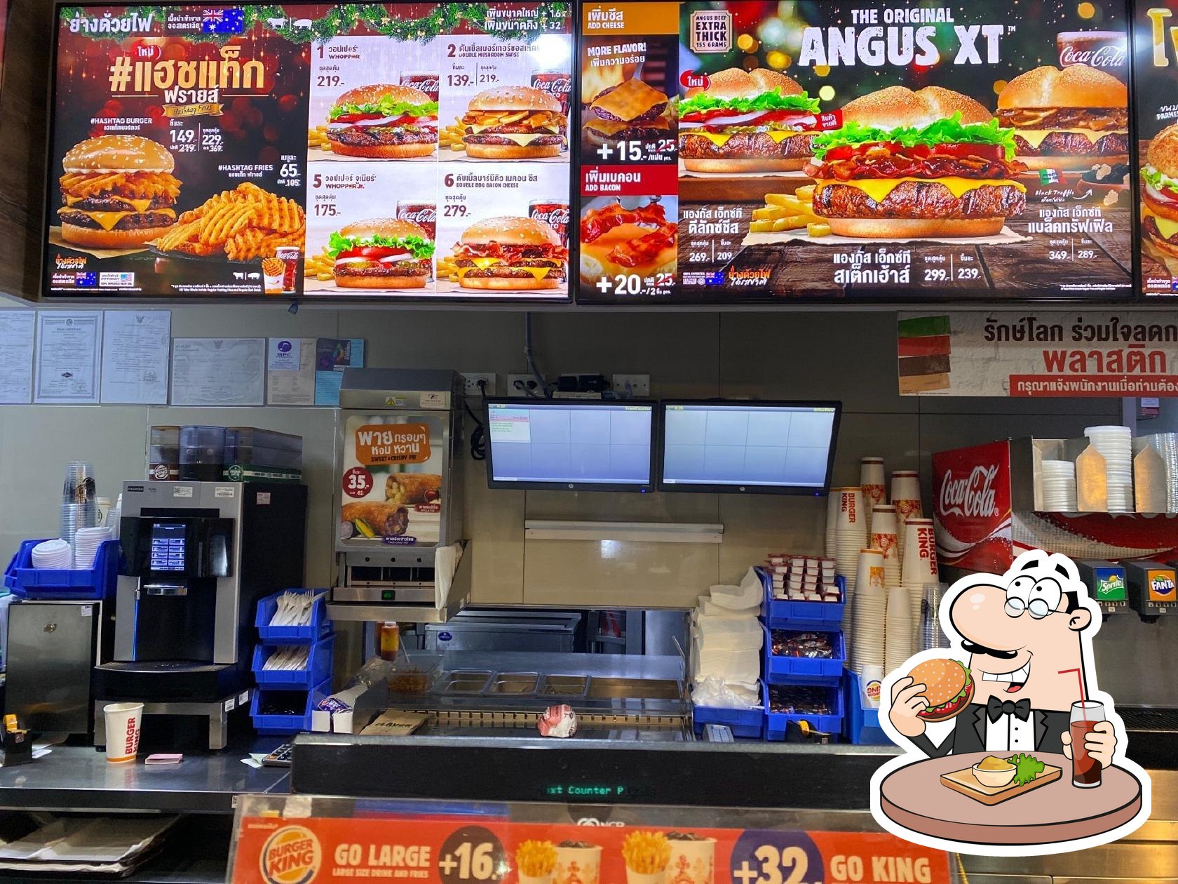 Burger King restaurant, Bangkok, Phran NokPhutthamonthon Sai 4 Rd