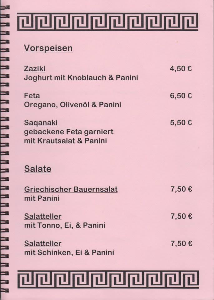 Menu at Ritterstub'n Nennslingen restaurant, Nennslingen