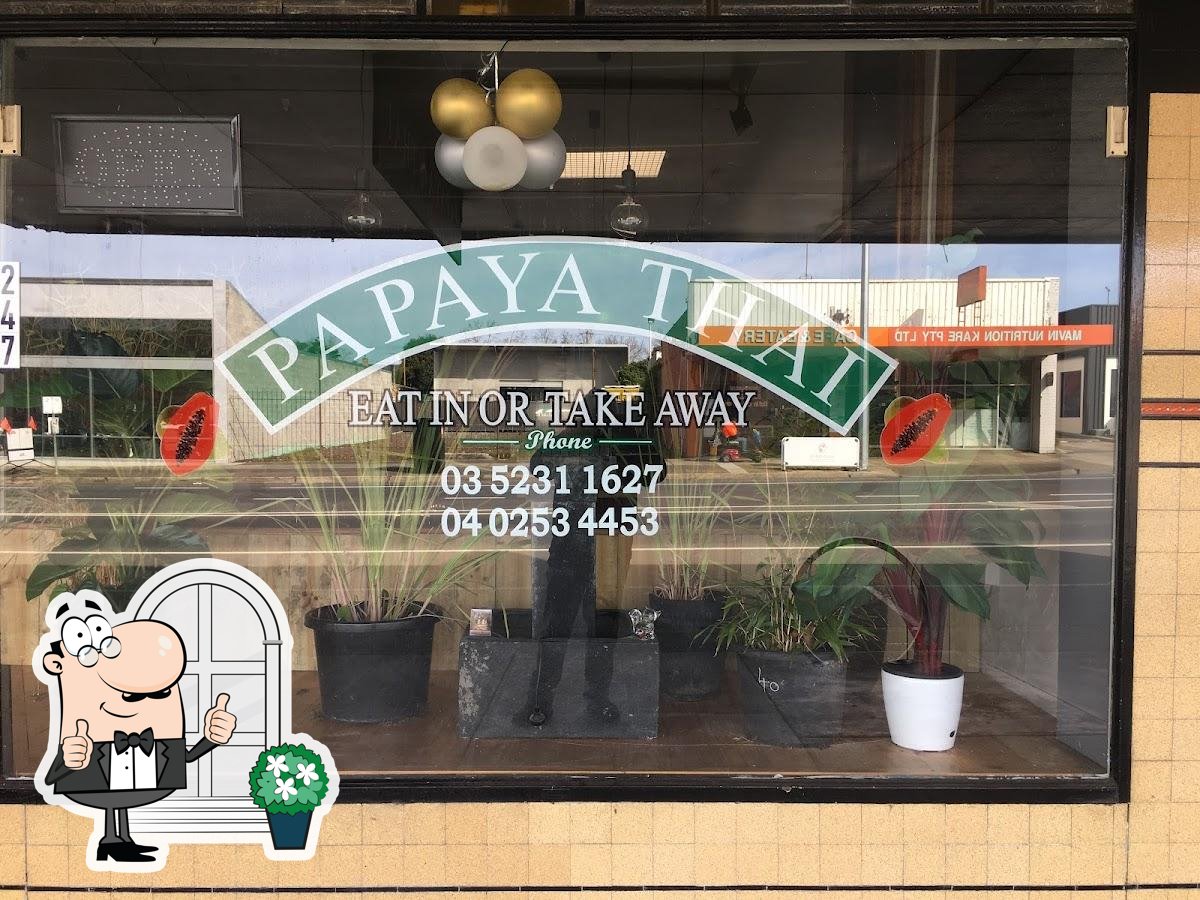papaya thai otway in Colac Restaurant reviews