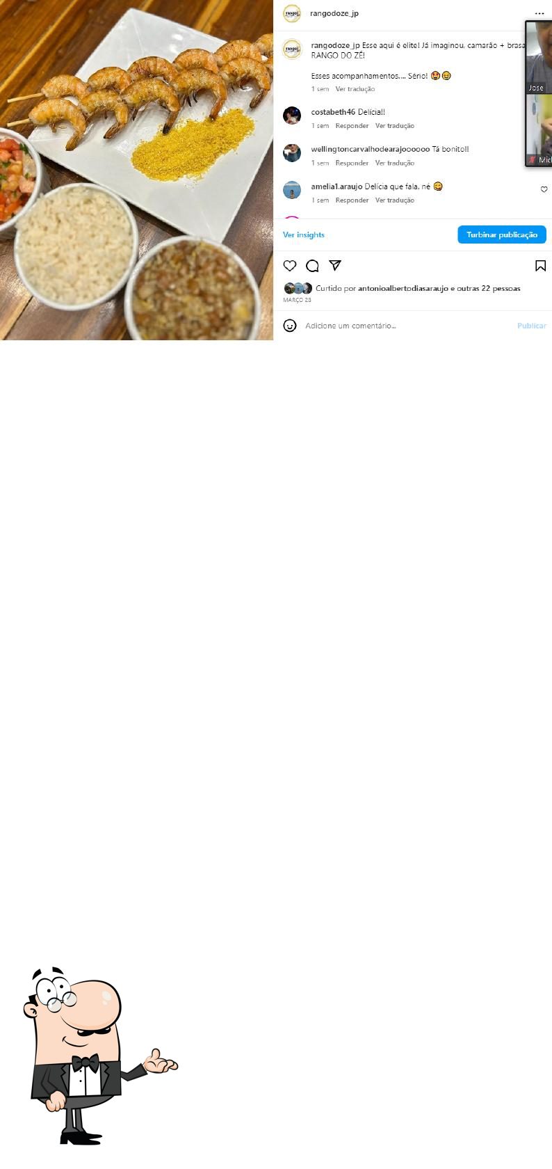 Restaurante Rango do Zé João Pessoa, João Pessoa Opiniones del restaurante