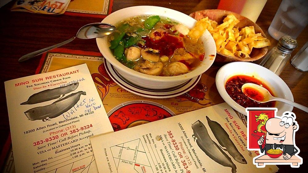 Ming Sun Restaurant in Melvindale Restaurant menu and reviews