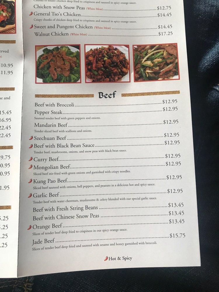 Menu at Dragon House restaurant, Riverside