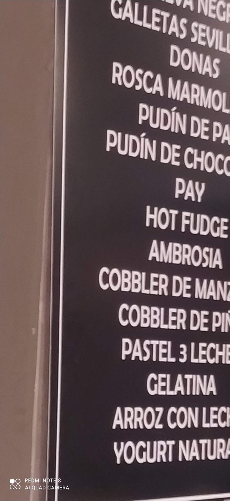 Carta del restaurante Sirloin Stockade, Ciudad del México, Rio del la