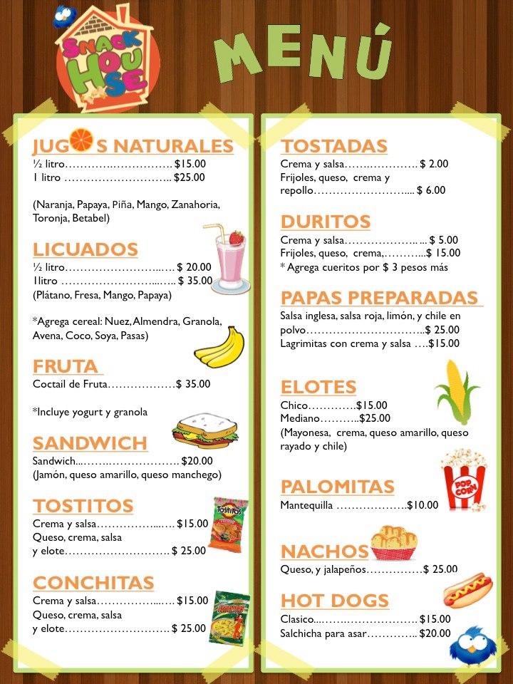 menu-at-snack-house-restaurant-monterrey