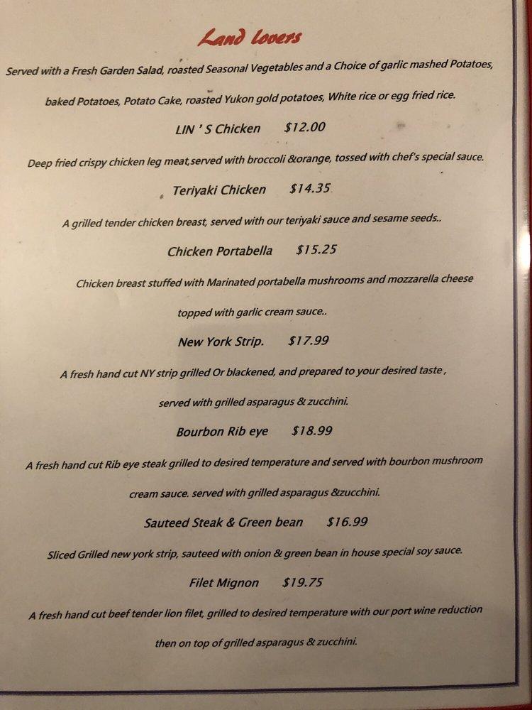 Menu at The Depot restaurant, Ironton