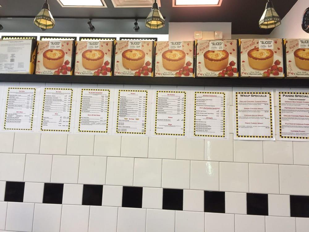 Menu at Dave's New York Deli restaurant, Newberry, SW 1st road Tioga Town