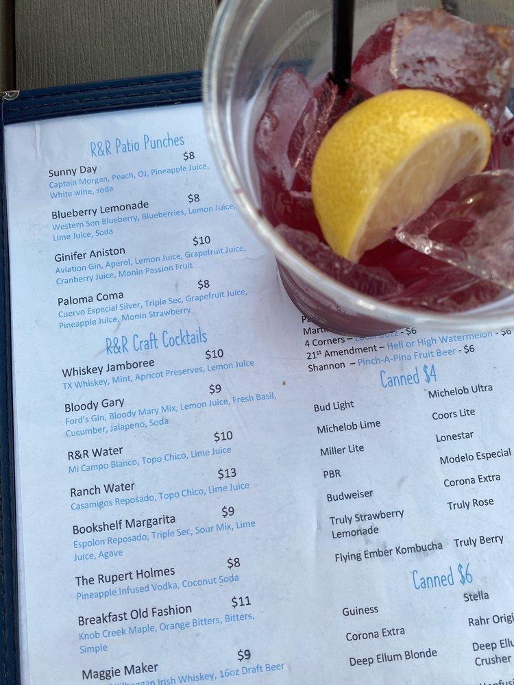 Menu at Maggie's RnR pub & bar, Fort Worth