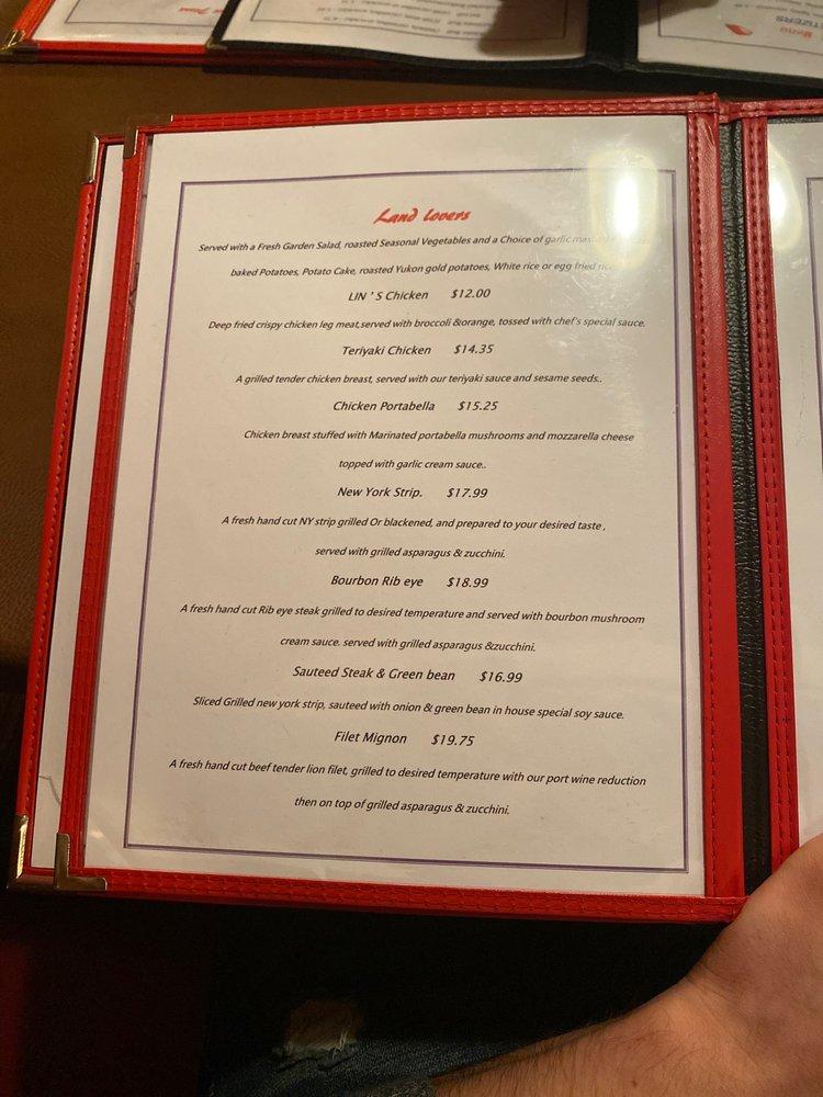 Menu at The Depot restaurant, Ironton