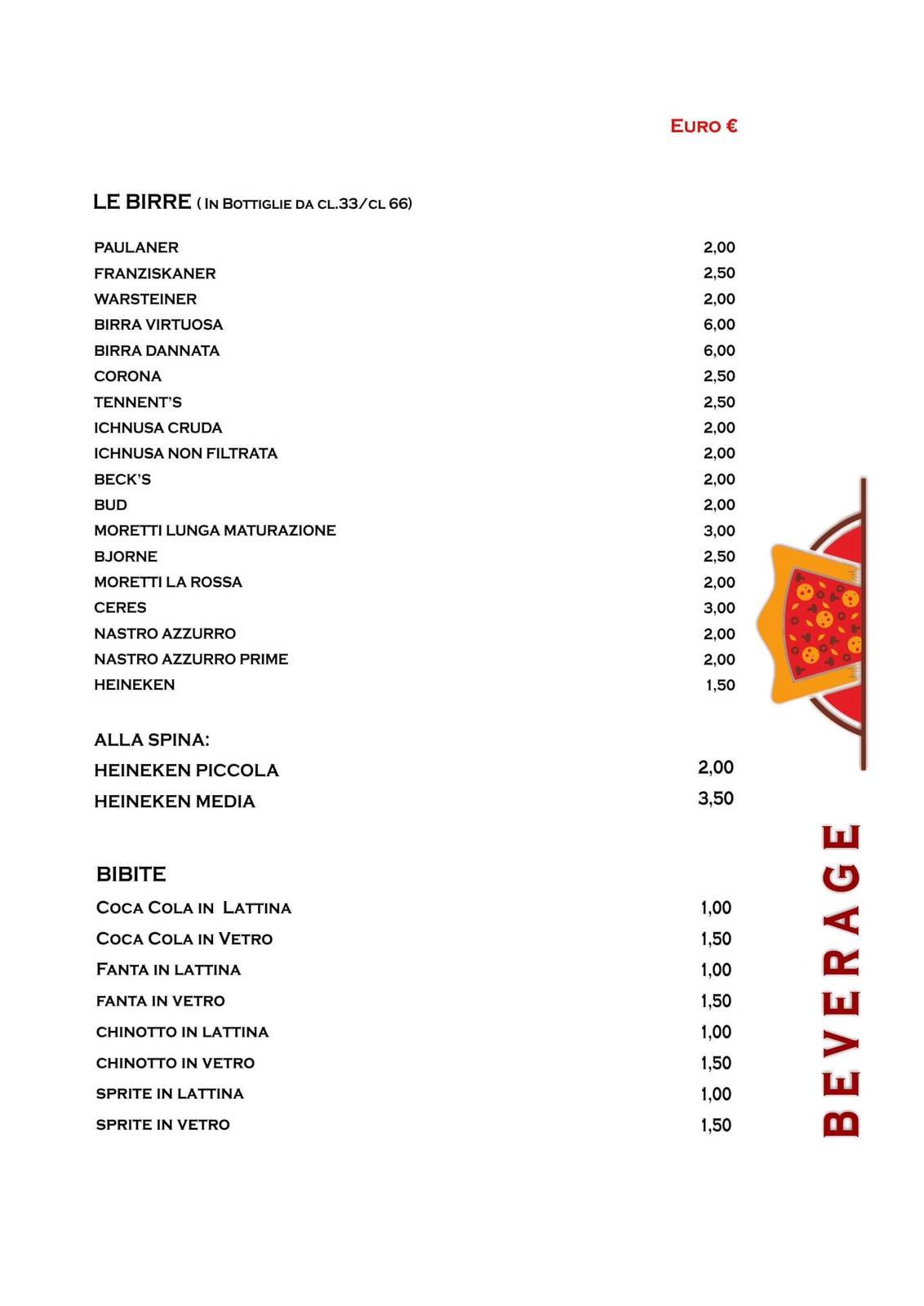 Menu di Grano e Brace 