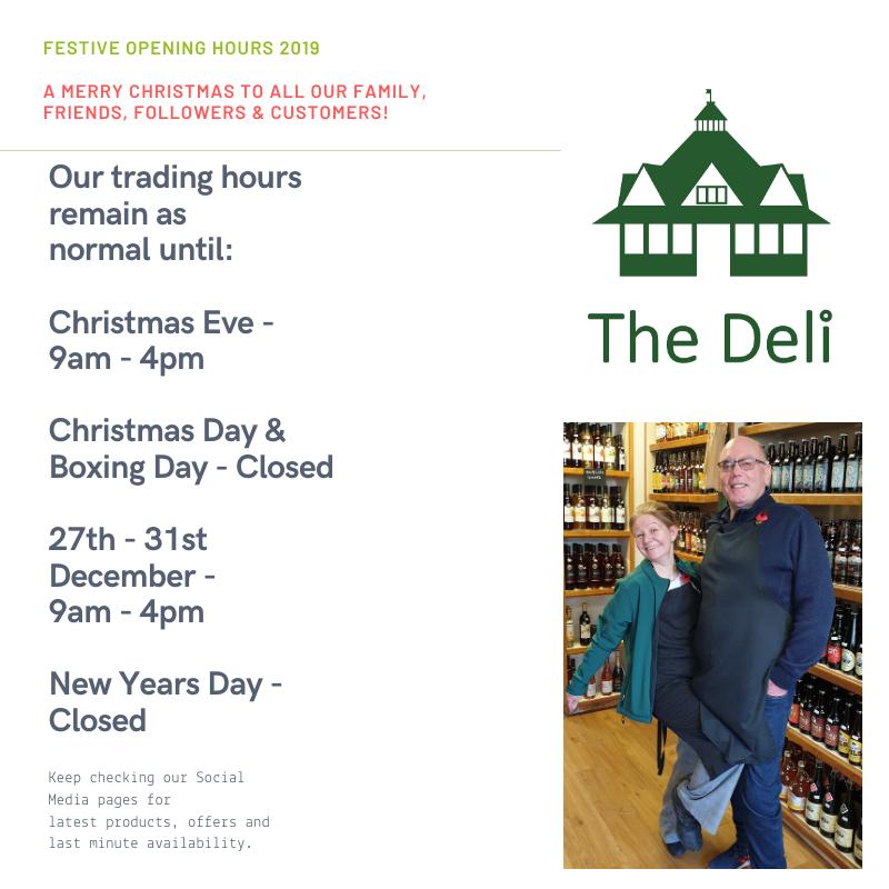 Menu at The Deli in Dunster fast food, Dunster