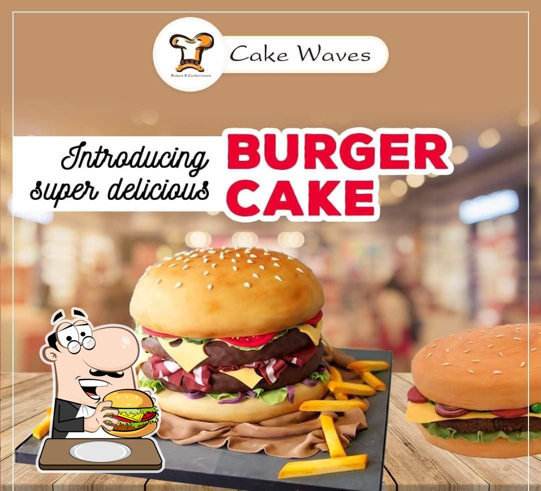 r1e5 burger Cake Waves Thanjavur