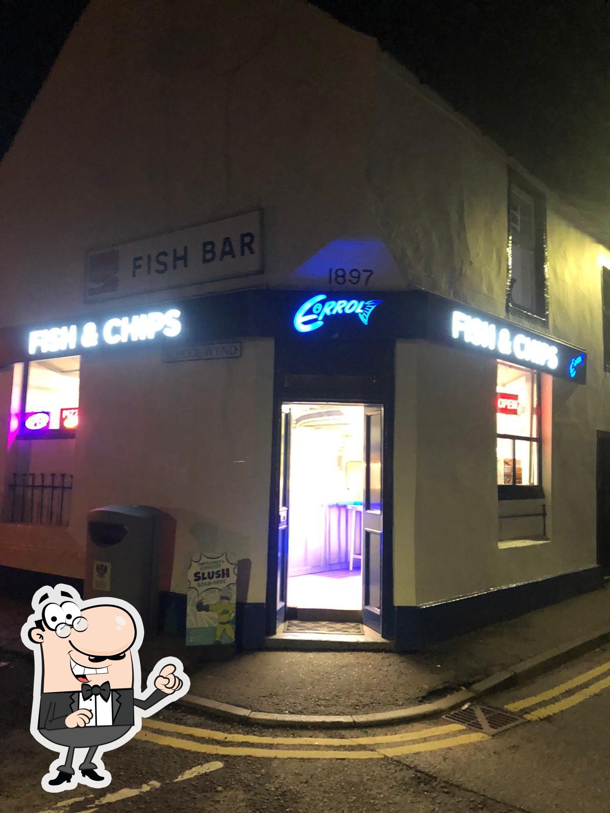 The Errol Fish Bar in Errol Restaurant menu and reviews
