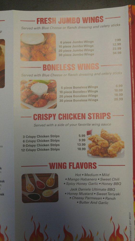 Menu at Sweet Pizzz pizzeria, Frackville
