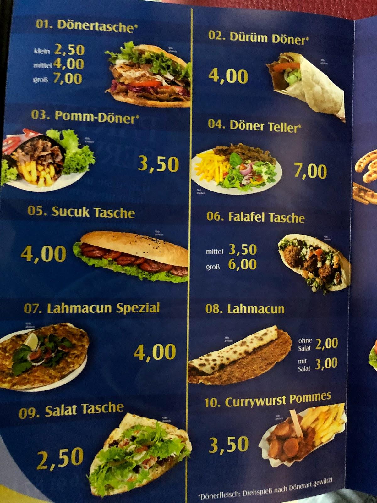 Speisekarte von Arena Döner 2, Gladbeck