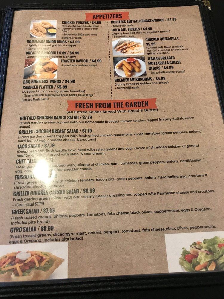 Menu at Alton Village Inn Pancake House restaurant, Alton