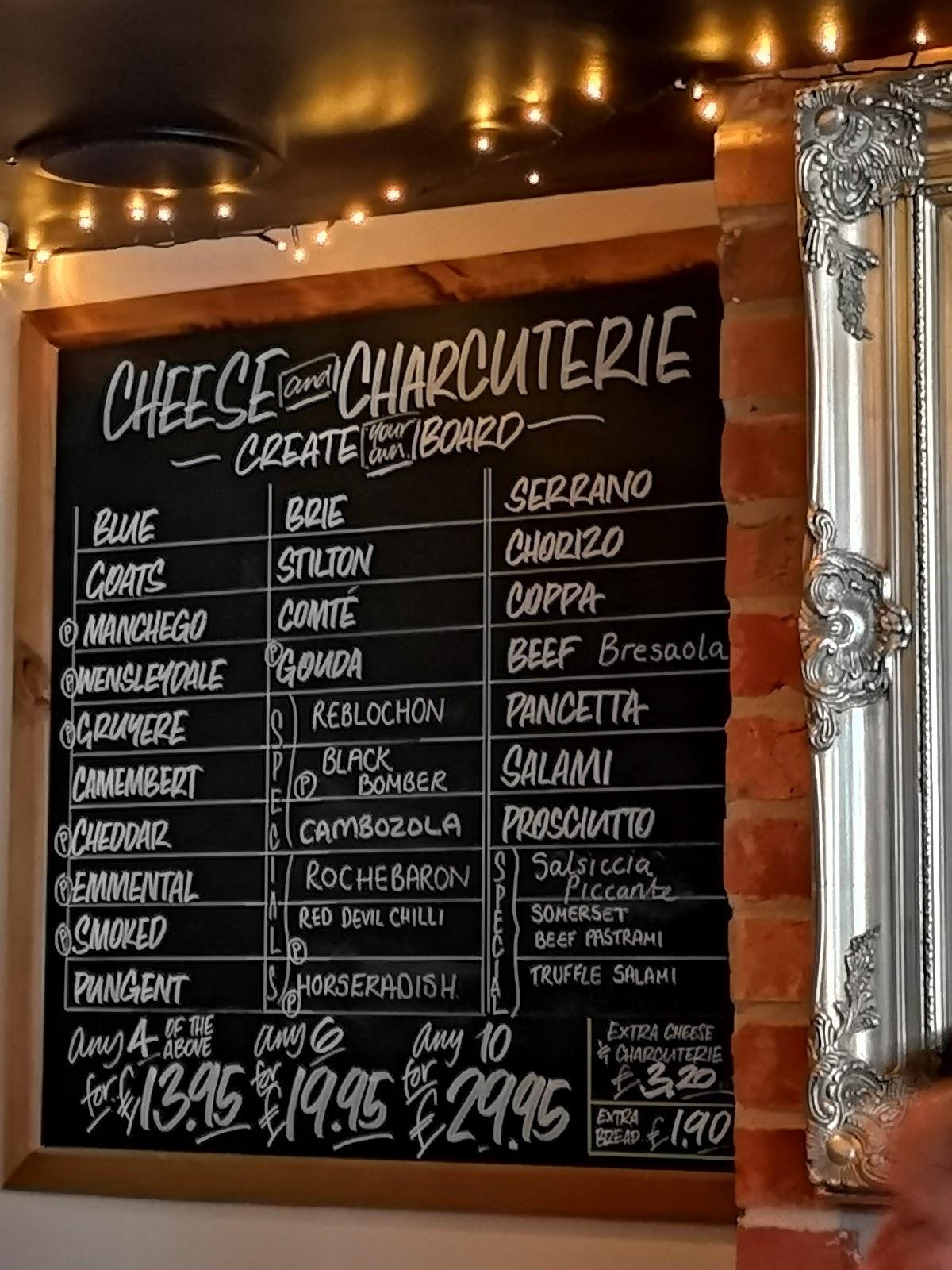 Menu at Renoufs Cheese and Wine Bar, Wimborne Minster