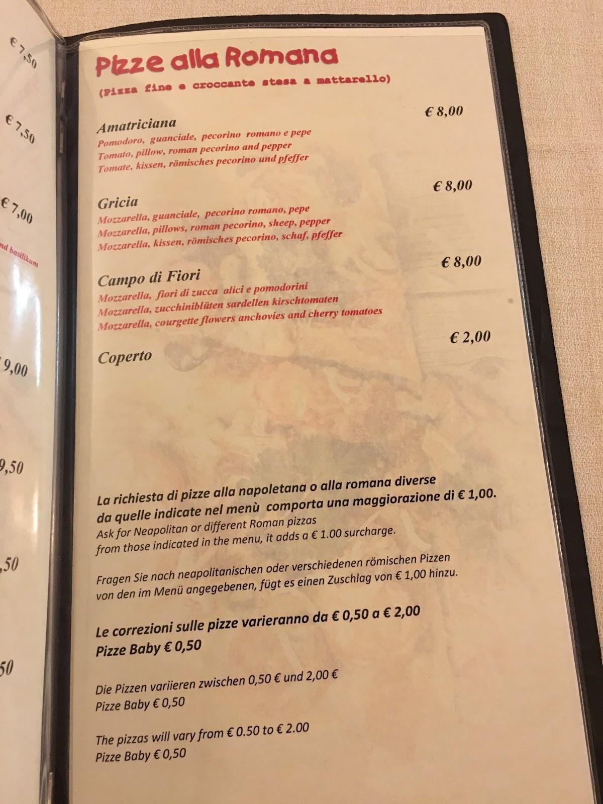 Menu da L'angolo dei sapori ristorante,