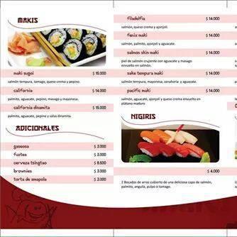 Menu At Maki Sugoi Restaurant, Bogotá