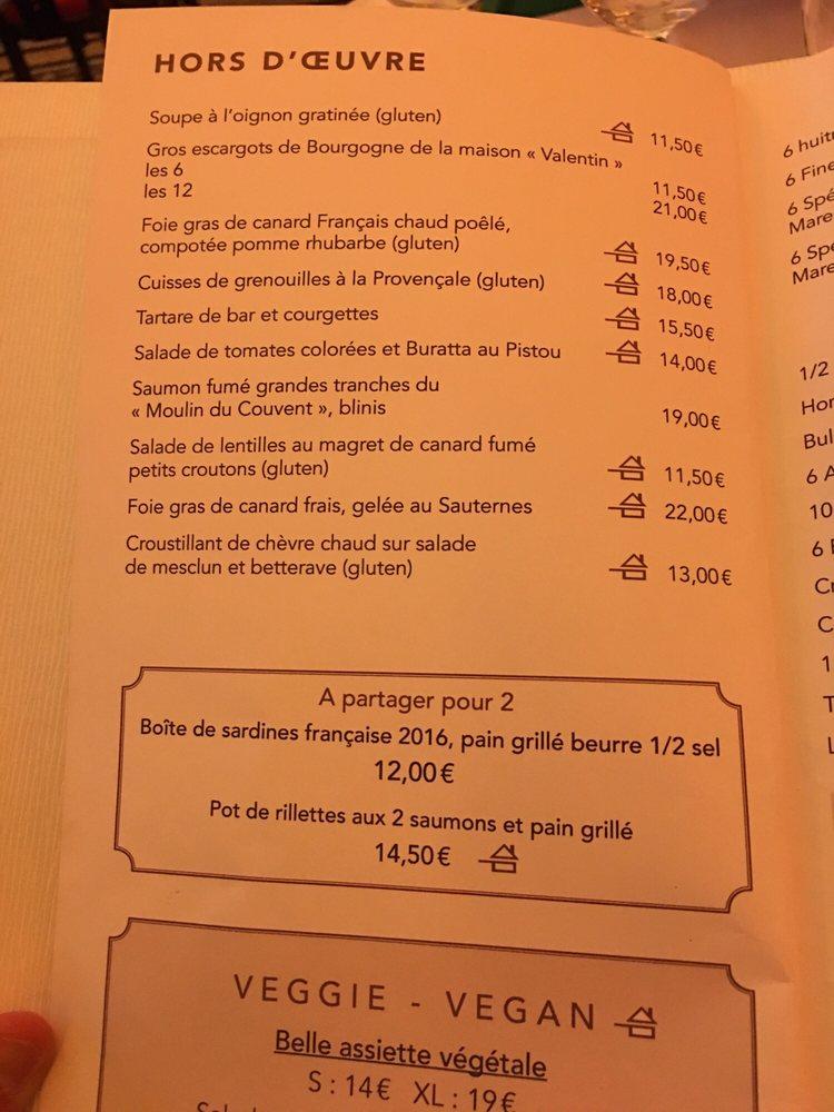 Menu At Le Grand Colbert Restaurant Paris 2 Rue Vivienne   R1ff Le Grand Colbert Brasserie Parisienne Menu 