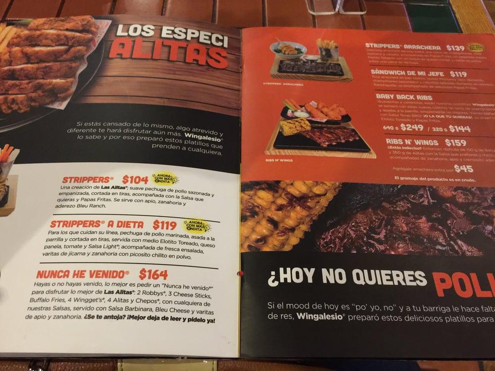 Restaurante Las Alitas Aguascalientes Norte, Aguascalientes, Av.  Independencia 1853 - Carta del restaurante y opiniones