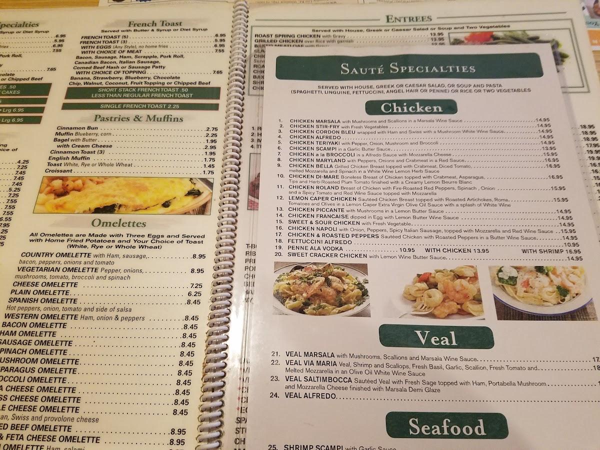 Menu at Swedesboro Diner restaurant, Swedesboro