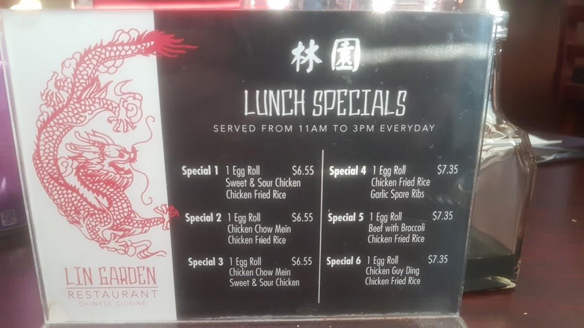 Lin Garden Menu Elmsdale Ns Fasci Garden