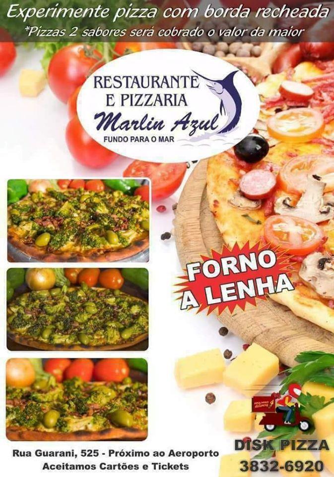 Menu Em Restaurante E Pizzaria Marlin Azul Ubatuba 